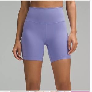 Lululemon Wunder Short 6” Dark Lavender